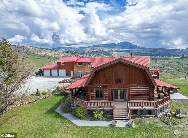 The Tonasket, Washington ranch that the couple sold early last year to move to West Virginia