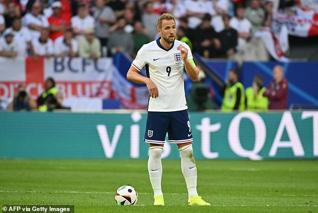 Harry Kane struggled throughout England's quarter-final victory over Switzerland on Saturday
