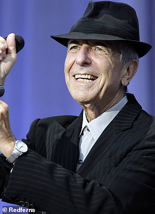 Martin would leave her post as Grossman's assistant a year later, before managing a then-unknown Leonard Cohen (seen here in 2009) for three years