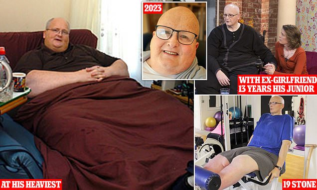 Former world's fattest man who once tipped the scales at 80 stone before losing weight,