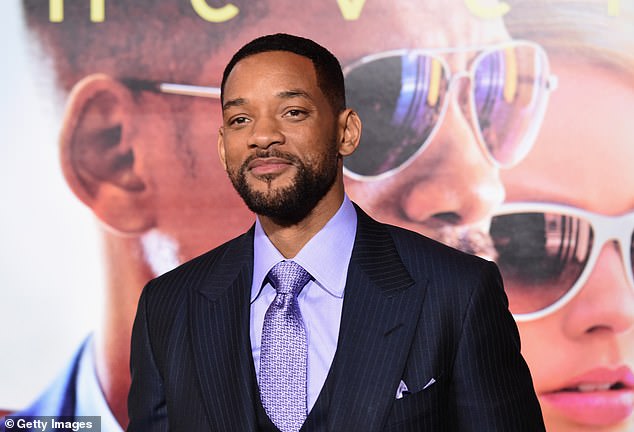 An internet-famous Australian artist has shared the moment he was left red-faced during an apparent exchange with Hollywood megastar Will Smith (pictured)