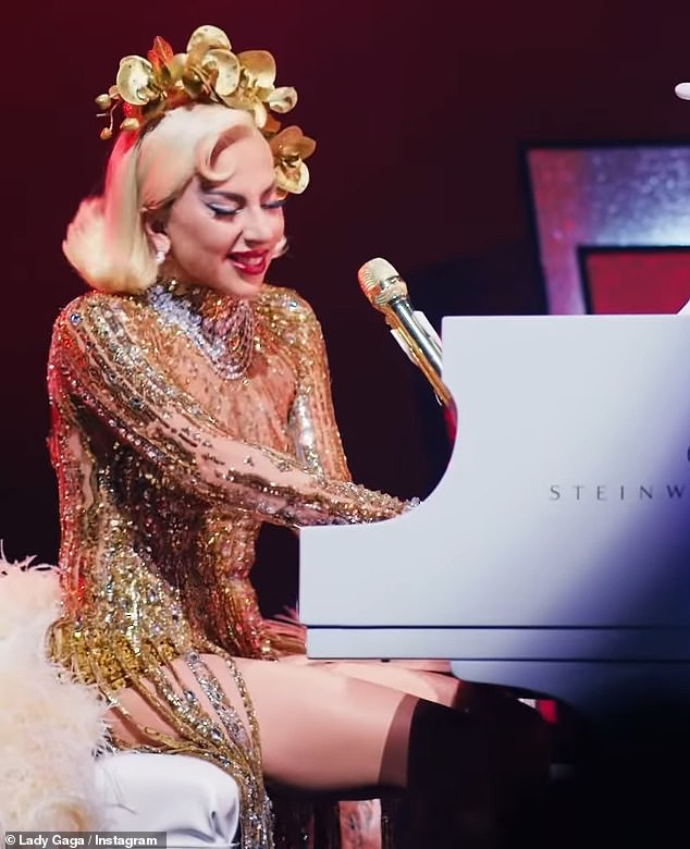 Lady Gaga dedicated the second-to-last show of her Jazz & Piano residency in Las Vegas to her longtime boyfriend Michael Polansky