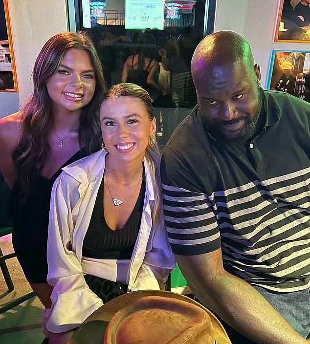 Shaquille O'Neal (right) and Welch (center) had one of the most unlikely link-ups you'll ever see in Nashville