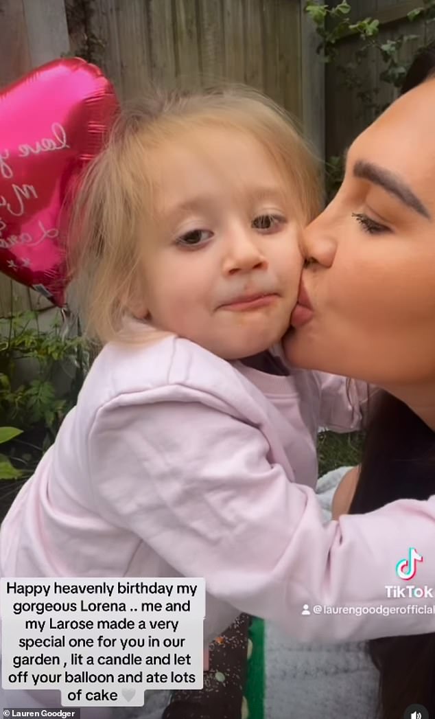 Lauren Goodger has slammed her 'fake friends' for not contacting her on the second anniversary of her daughter Lorena's tragic death