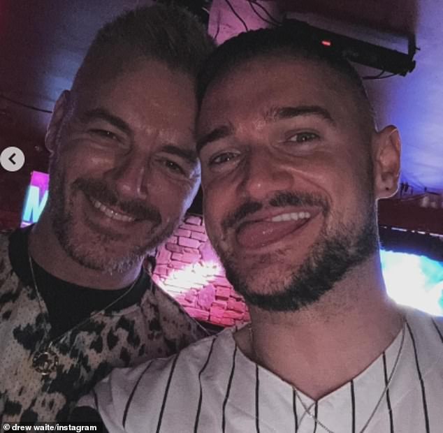 Last weekend Mr Merriman shared a series of pictures of his new boyfriend with an emotional message attached to his Instagram page commemorating the end of Pride month