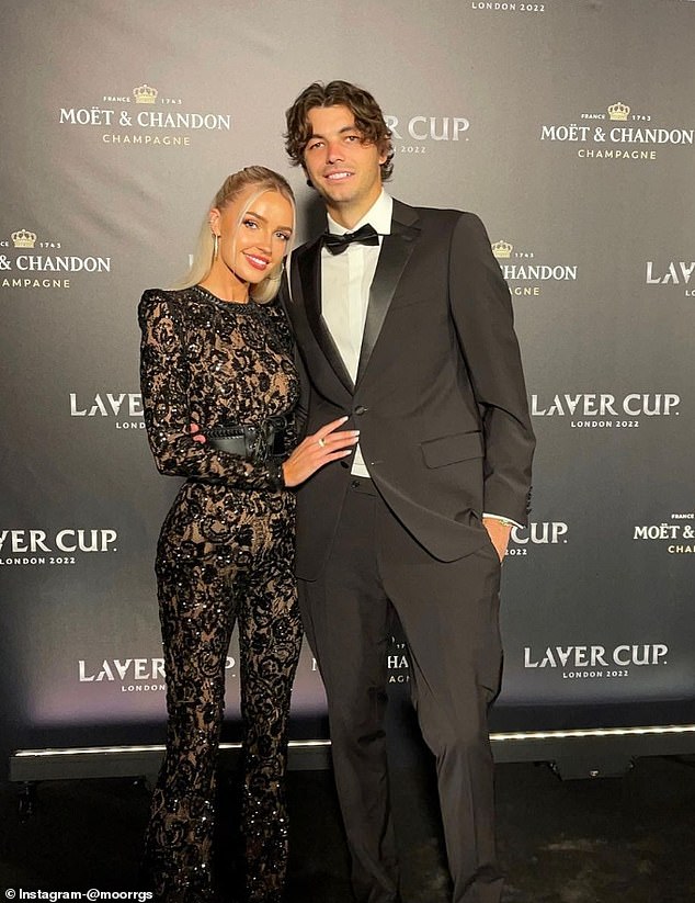 Riddle and Taylor Fritz, the world No. 14 in tennis, have been dating for four years