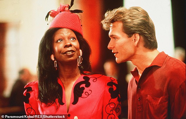 Years before Goldberg played psychic Oda-Mae Brown in 1990 film Ghost (pictured with Patrick Swayze, she did hair and make-up for the deceased at a funeral home in the 1970s