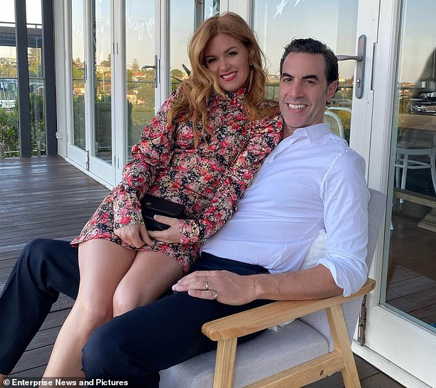 Isla Fisher has seemingly fired back at her ex Sacha Baron Cohen following their split after nearly 14 years of marriage