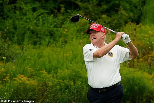 Trump issued the ultimatum to his election rival at a rally in Doral, Florida on Tuesday night, in an event he said would be bigger than the Ryder Cup or the Masters