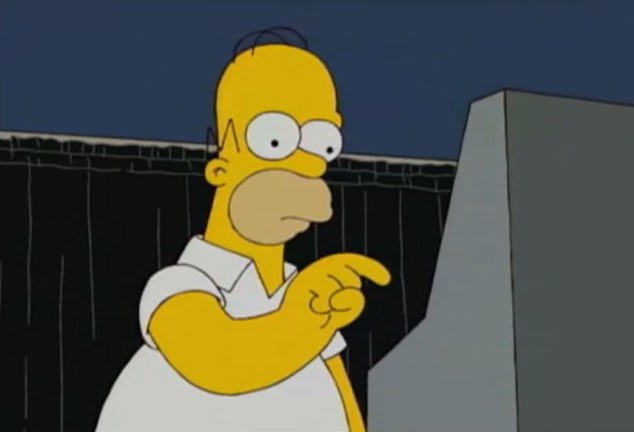 In the "Treehouse of Horror XIX" episode, aired in 2008, Homer attempts to vote for Barack Obama, but the voting machine repeatedly registers his vote for John McCain