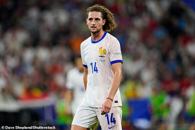 Adrien Rabiot downplayed Lamine Yamal's impact at Euro 2024 before the semi-final match