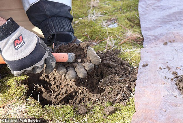 Archaeologists have unearthed five spherical objects  from a Massachusetts field which are linked to the start of the American Revolution