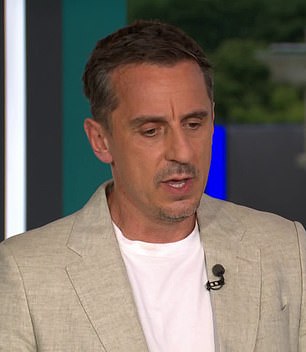 Gary Neville insists Kane's 'influence' on the England team is massive