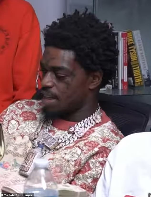 During an episode of Adam's podcast No Jumper, the 40-year-old dad-of-one questioned Kodak, 27, about his drug use