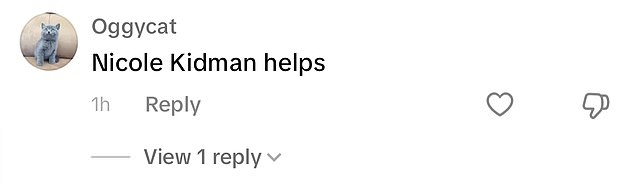 A few trolls pointed out in the comments that Lucia made no mention of her actress aunt Nicole or her mother Antonia, who was also a television presenter in the 2000s