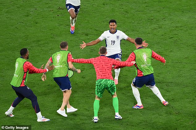 Neighbours England made it all the way to the Euros final after beating the Netherlands in the semi-final