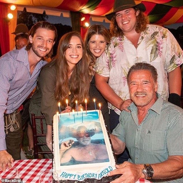Psychologists have called Arnold Schwarzenegger (here with three of his children and ex Maria Shriver) an authoritarian parent due to harsh punishments