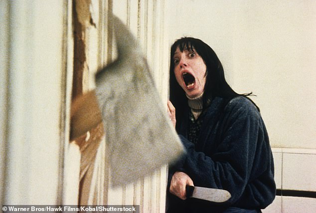 The Shining author Stephen king led the tributes to Shelley Duvall following her shock death from diabetes complications aged 75 on Thursday (pictured as Wendy Torrance in the film)