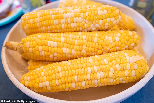 Sanchez's friend waited until the corn on the cob was warm before she covered it with butter that she rubbed between her hands