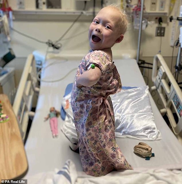 Bella Thompson, also known as Bella Brave, was placed in a medically-induced coma after she suffered a sudden health decline