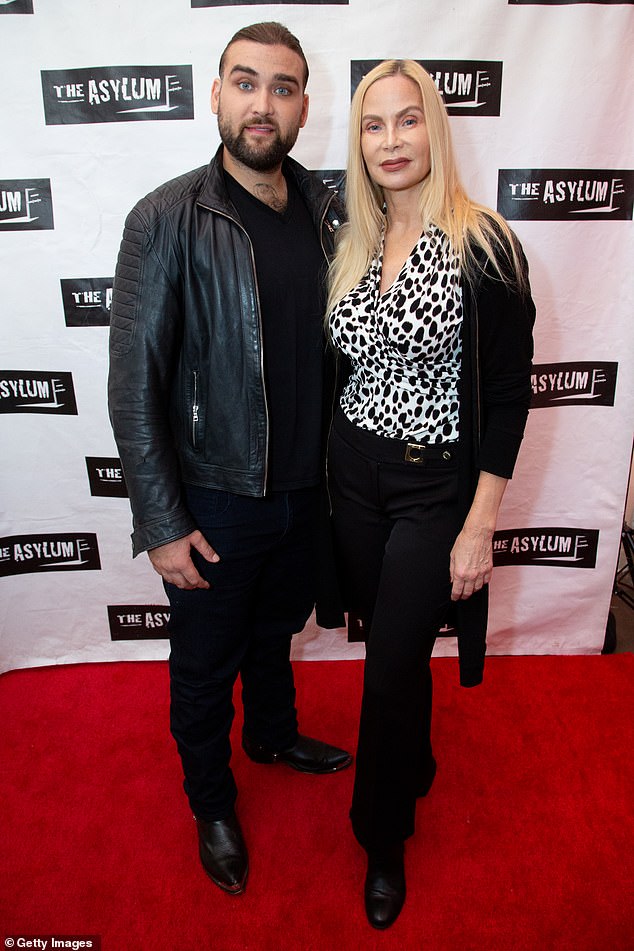 Christina Fulton has broken her silence after her son, Weston Coppola Cage, was arrested for allegedly assaulting her during a reported mental health crisis; Fulton and Weston pictured in 2019