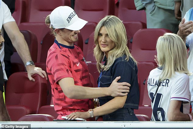 Conor Gallagher and his girlfriend Aine May Kennedy seen together at the tournament