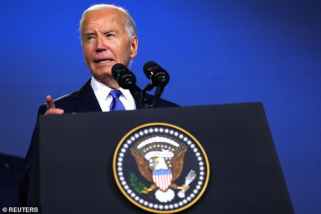 Mr Biden insists he is the best person to take on Trump