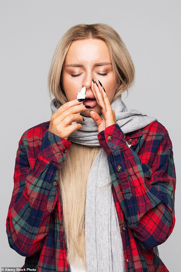 Nasal sprays can reduce the length of a cold by at three days, if used three times a day. Researchers believe they could be twice as effective if used six times a day