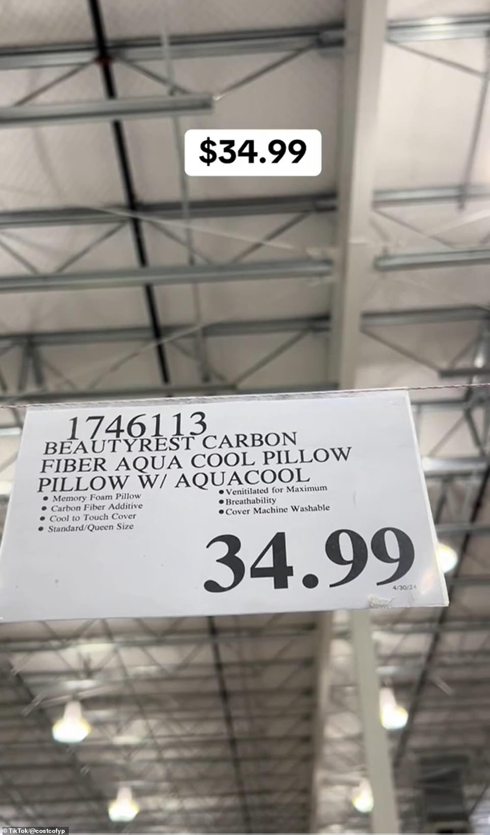 One five-star reviewer wrote: 'I have searched for the perfect pillow for years, and I can finally say I FOUND IT!!! 'I had the BEST sleep I've had in so long¿ I only wish I had the mattress topper to go with it. It was supportive yet comfortable¿ I may have to buy these for everyone I know!!!!'