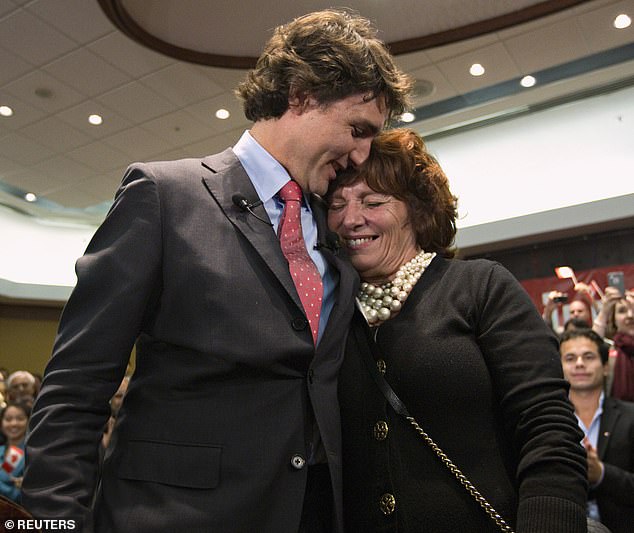 Before becoming Canadian's Prime Minister, Justin Trudeau had a slight reputation for being a wild child - and it seems like he got his rowdy streak from his mother, Margaret Trudeau