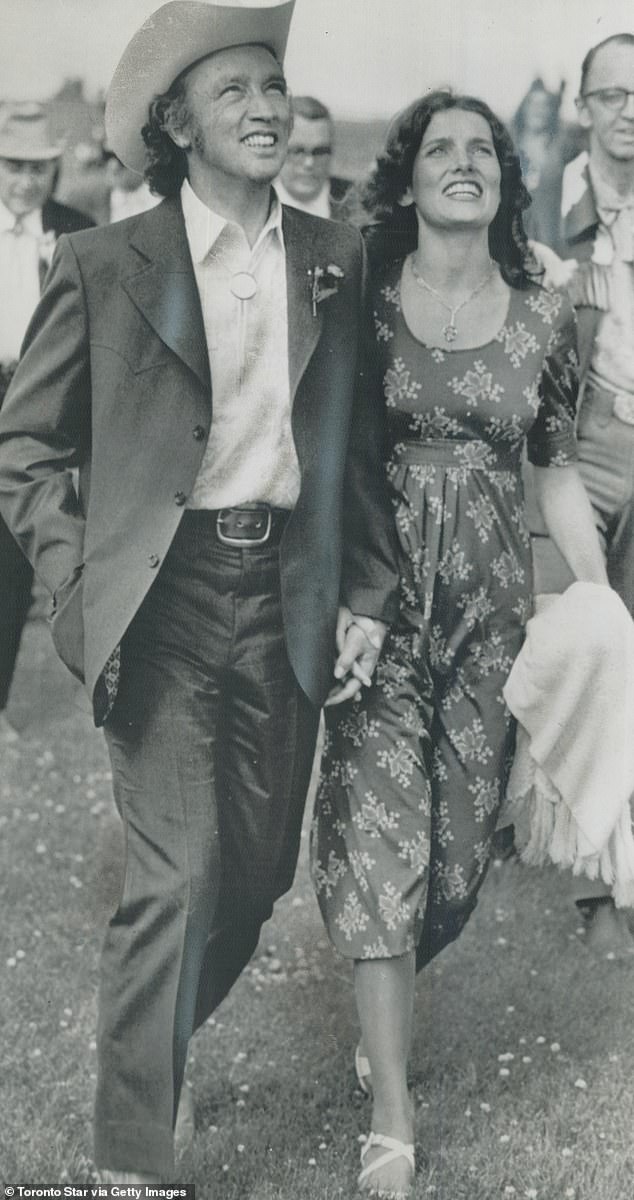 The pair started dating soon after but they kept their romance hidden from the public. So when news emerged that the Prime Minister had tied the knot in secret in 1971 it was a major shock