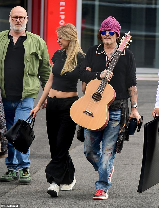 Depp, who has been mostly based in the UK since his infamous 2022 legal battle, has kept busy working on new film projects as well as touring with his band