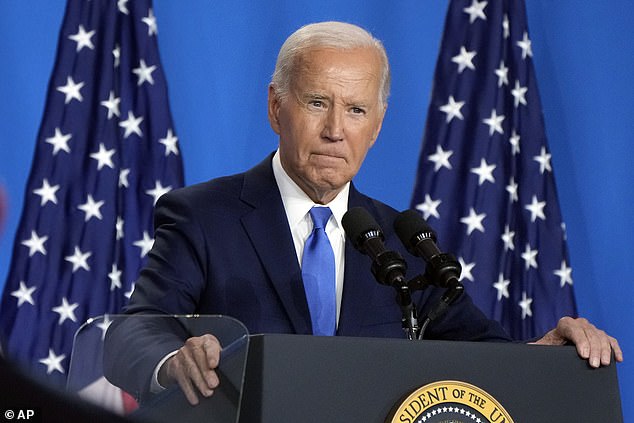 Joe Biden said the only way he would drop out of the presidential race is if his staff told him 'there's no way you can win'