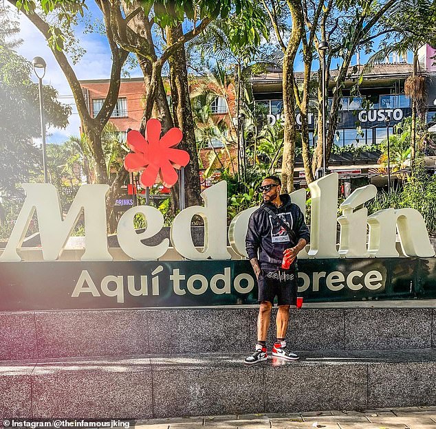 James Perry (seen here during a November 2023 visit in Medellín) is the 35th foreign visitor to die in Medellín and the Arrubá Valley in 2024