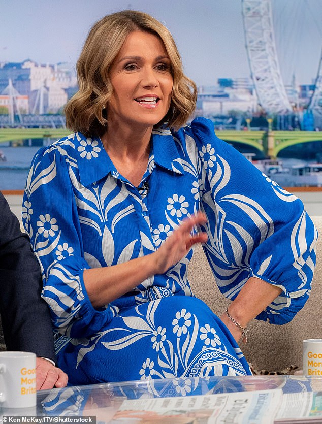 Susanna Reid, 53, (pictured) and Lorraine Kelly, 64, have reportedly been left fuming that ITV bosses are steering A-list guests to This Morning amid the show's plummeting ratings