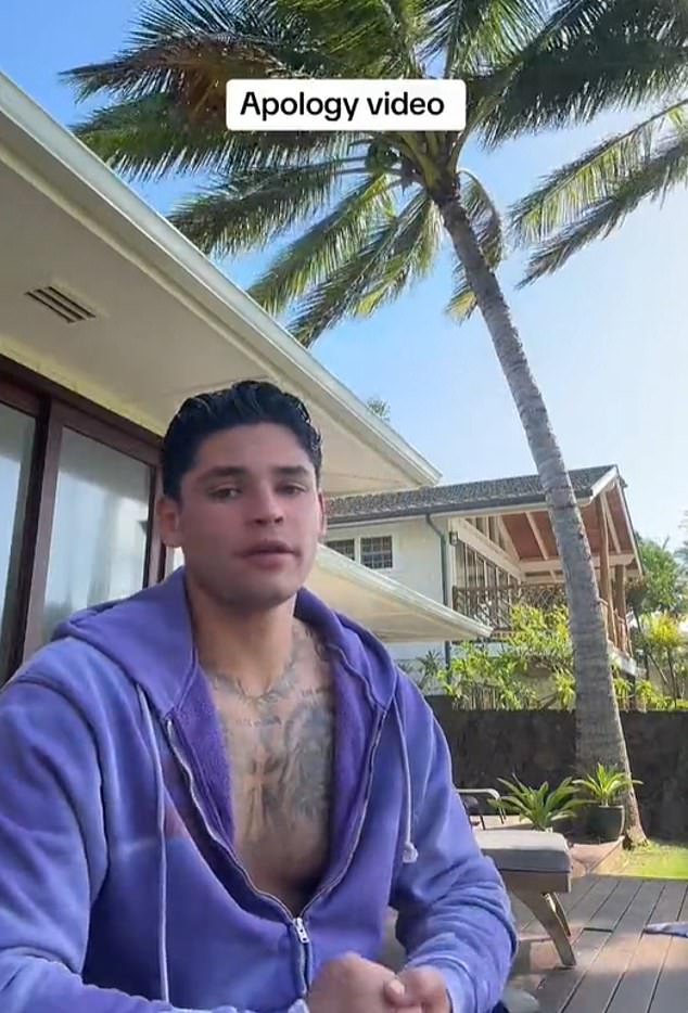 The troubled boxer has taken to TikTok to apologize to his baby mom and double down on his claim that he is heading to rehab