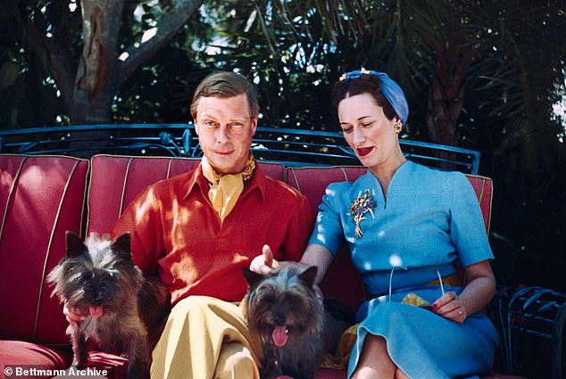 King Edward VIII's infatuation with Wallis Simpson, an American divorcee, was so all-consuming he had given up the throne for her in 1936