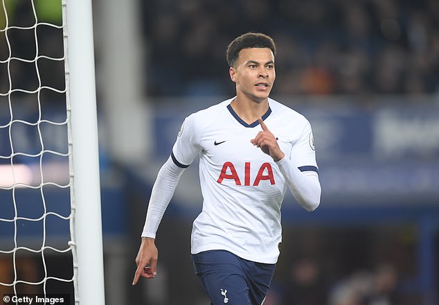 Alli previously joined from Spurs with Everton set to pay a fee if he signed a new deal