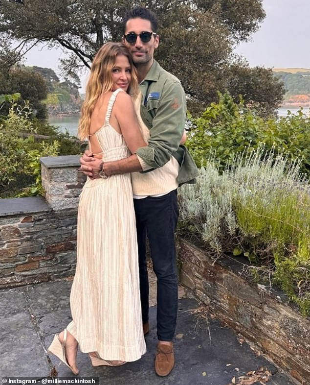 Millie revealed on Saturday that she had been back on medication for six months now and her husband Hugo Taylor, 38, even remarked that he feels he has the old Millie back