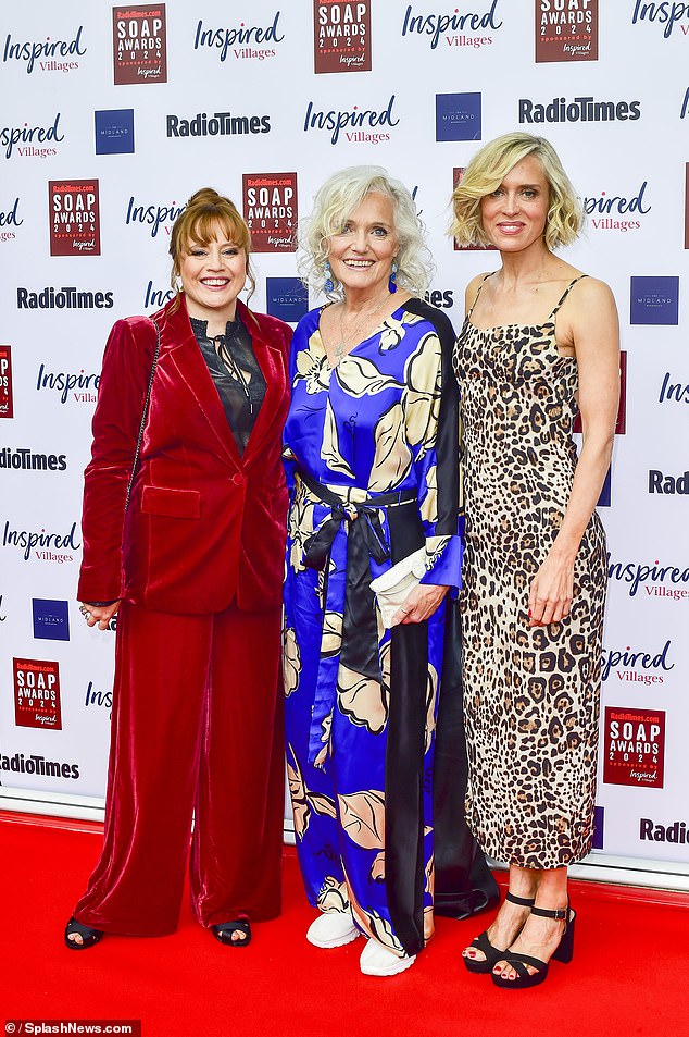 Karen Blick, Louise Jameson and Beth Cordingly posed together