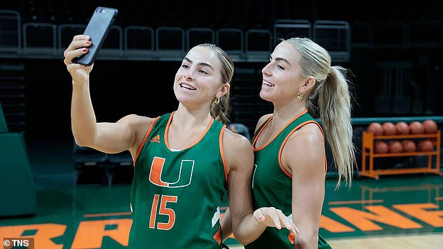 After a year away from basketball, the Cavinder twins are set to hit the court for Miami again