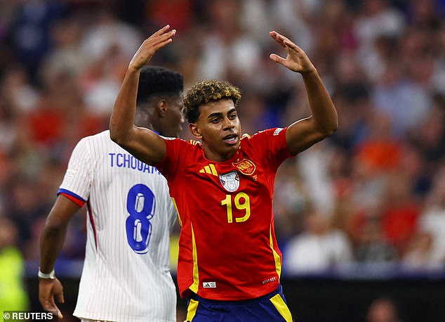 Spain have lit up the tournament with Lamine Yamal (pictured) among their star players