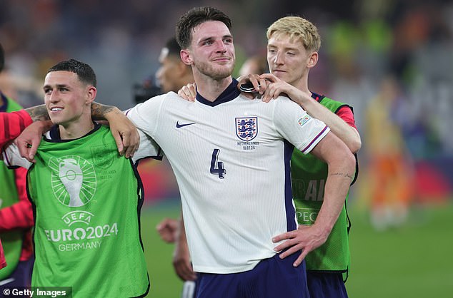 Declan Rice's West Ham academy chief wrote that Bobby Moore would be absolutely chuffed to see England in the final, with the defensive midfielder playing a huge role in the journey