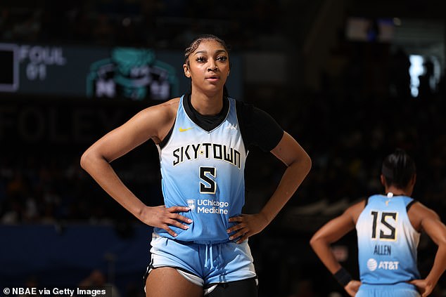 Angel Reese struggled from the floor as the Chicago Sky lost to the New York Liberty 81-67