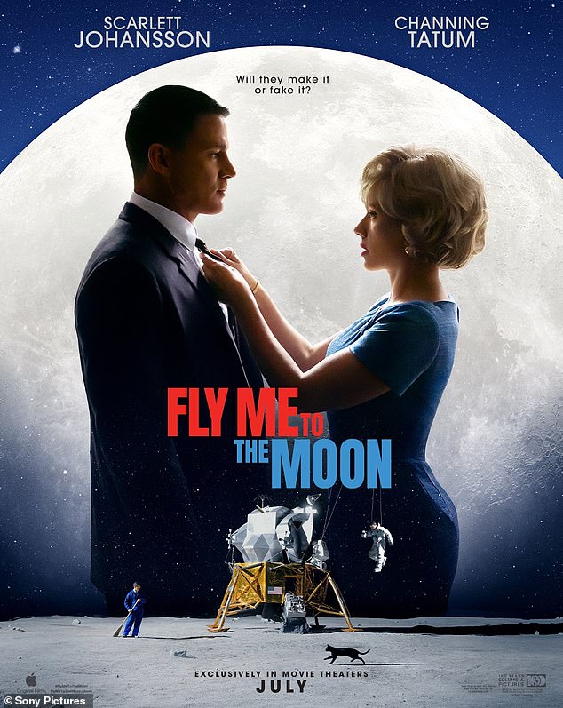 Johansson said her daughter was excited about her latest film, Fly Me to the Moon, set during the first manned trip to the moon in 1969. 'I think she's excited about the hair and makeup mostly,' the actress said. 'It's just so fun... She's girly'