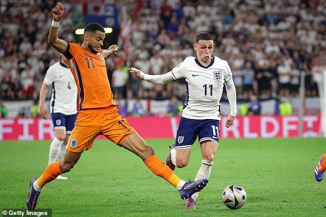 Phil Foden must drive forward with the ball in the Euro 2024 final like he did in the semi-final