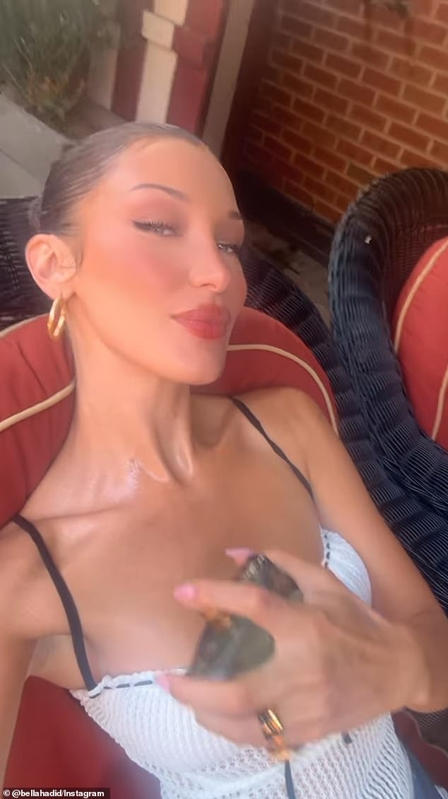 Bella Hadid has been in full promo mode for her Ôr¿bella brand for about three months