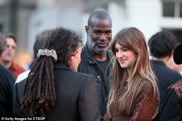 Daisy was later spotted holding conversations with guests during the event on Saturday