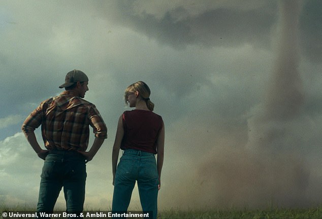 The new stand-alone film Twisters (2024) stars Daisy Edgar-Jones and Glen Powell, who play storm chasers who get faced with the fight for their lives as multiple systems converge over central Oklahoma