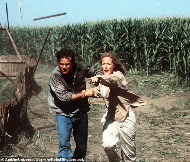 The late Bill, who passed away in February 2017 at 61, starred with Helen Hunt in the lead role for the hit disaster film Twister (1996)